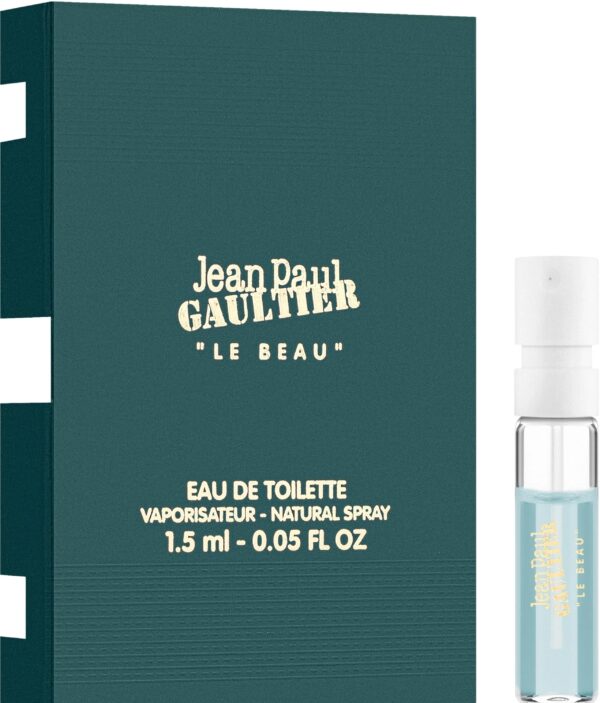 Jean Paul Gaultier Le Beau Eau de Toilette for Men – 0.05 oz