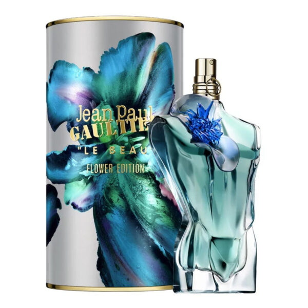 Jean Paul Gaultier Le Beau Flower Edition Eau de Parfum for Women – 4.2 oz