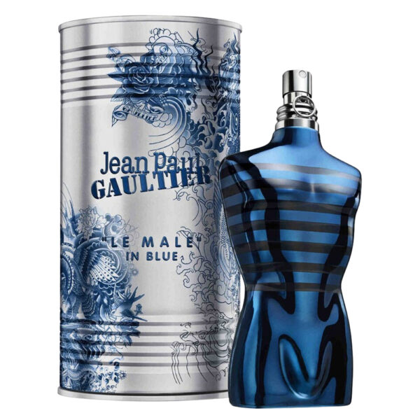 Jean Paul Gaultier Le Male In Blue Eau de Parfum for Men – 4.2 oz