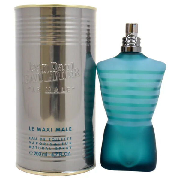 Jean Paul Gaultier Le Maxi Male Eau de Toilette for Men – 6.7 oz