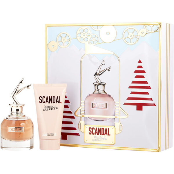 Jean Paul Gaultier Scandal EAU DE PARFUM SPRAY 1.7 OZ & BODY LOTION 2.5 OZ for WOMEN
