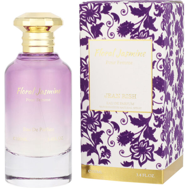 Jean Rish Floral Jasmine Eau de Parfum for Women – 3.4 oz