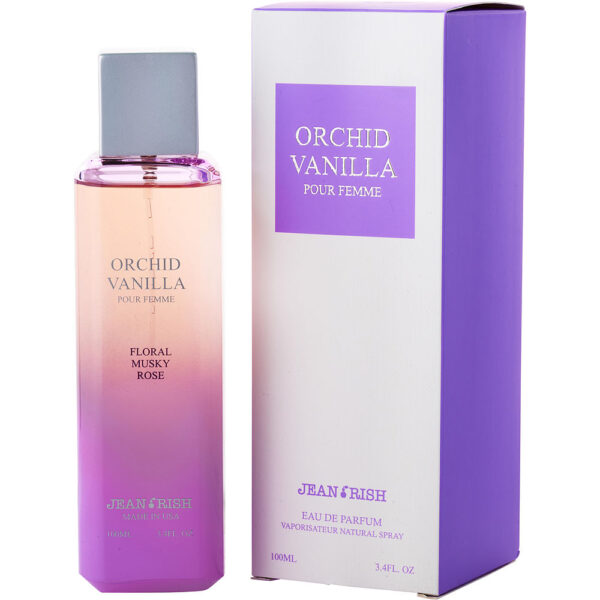 Jean Rish Orchid Vanilla Eau de Parfum for Women – 3.4 oz