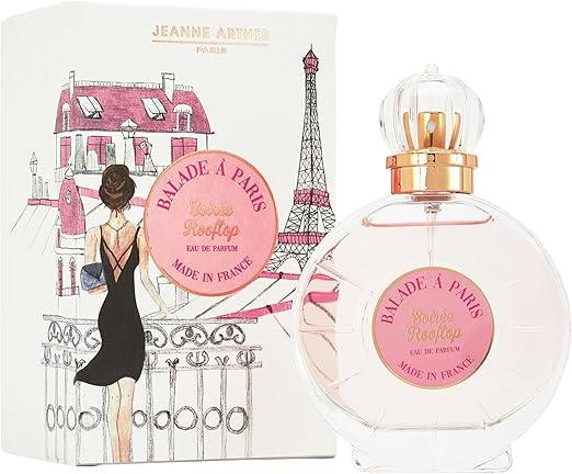 Jeanne Arthes Balade A Paris Soiree Rooftop Eau de Parfum for Women – 3.4 oz