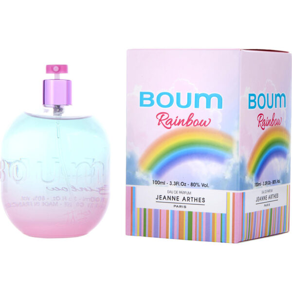 Jeanne Arthes Boum Rainbow Eau de Parfum for Women – 3.3 oz
