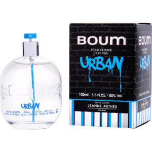 Jeanne Arthes Boum Urban Eau de Toilette for Men – 3.3 oz