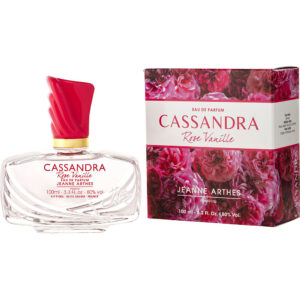 Jeanne Arthes Cassandra Rose Vanille Eau de Parfum for Women – 3.4 oz