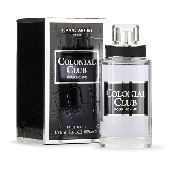 Jeanne Arthes Colonial Club Eau de Toilette for Men – 3.3 oz
