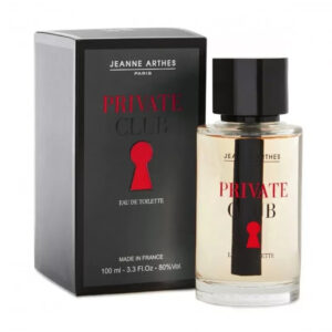 Jeanne Arthes Private Club Eau de Toilette for Men – 3.3 oz