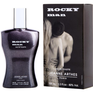 Jeanne Arthes Rocky Man Eau de Toilette for Men – 3.3 oz