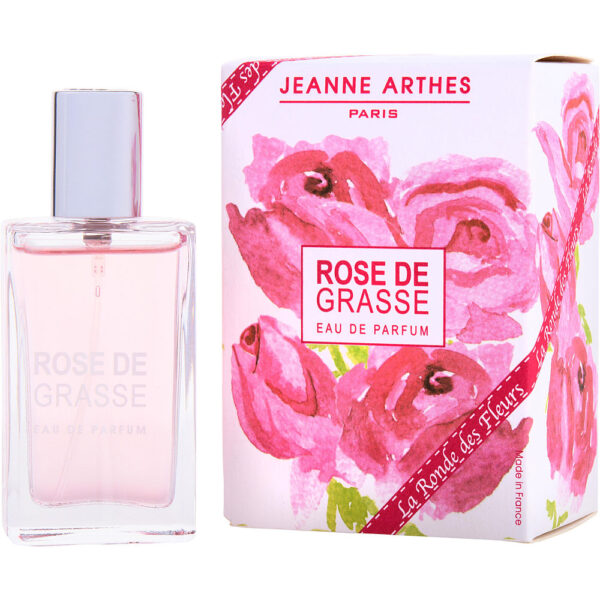 Jeanne Arthes Rose De Grasse Eau de Parfum for Women – 1 oz