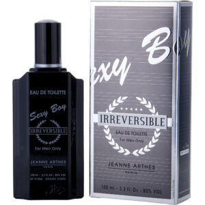 Jeanne Arthes Sexy Boy Irreversible Eau de Toilette for Men – 3.3 oz