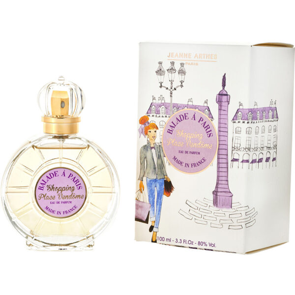 Jeanne Arthes Shopping Place Vendome Eau de Parfum for Women – 3.4 oz