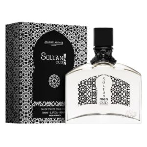 Jeanne Arthes Sultan Men Oud Eau de Parfum for Men – 3.3 oz
