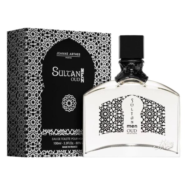 Jeanne Arthes Sultan Men Oud Eau de Parfum for Men – 3.3 oz