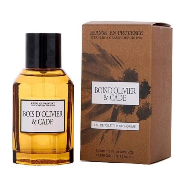 Jeanne En Provence Bois D'Olivier & Cade Eau de Toilette for Men – 3.4 oz
