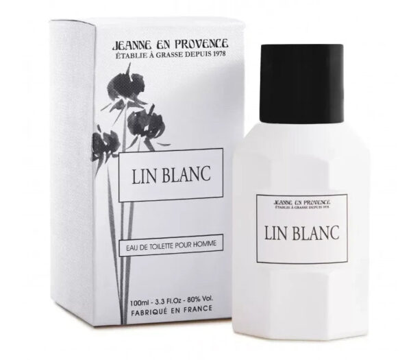 Jeanne En Provence Lin Blanc Eau de Toilette for Men – 3.4 oz