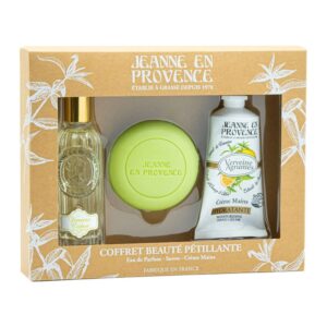 Jeanne En Provence Verveine Cedrat Eau de Parfum for Women – 3 piece gift set