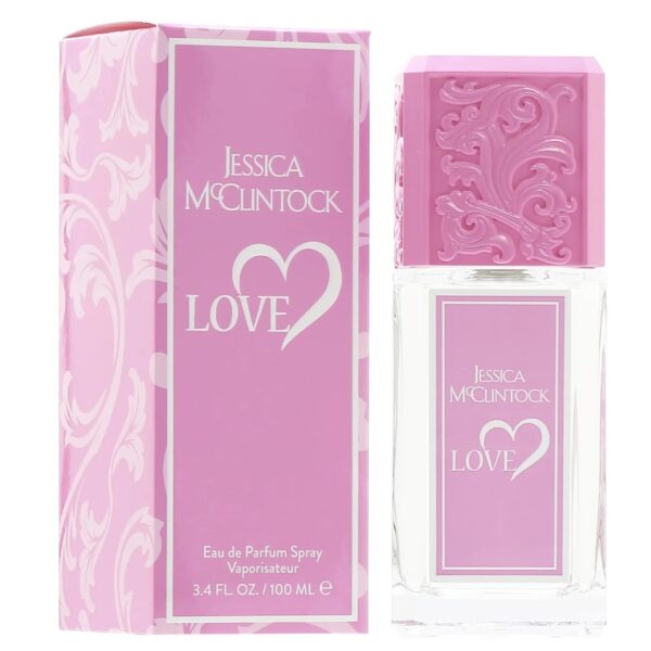 Jessica McClintock Love Eau de Parfum for Women – 3.4 oz