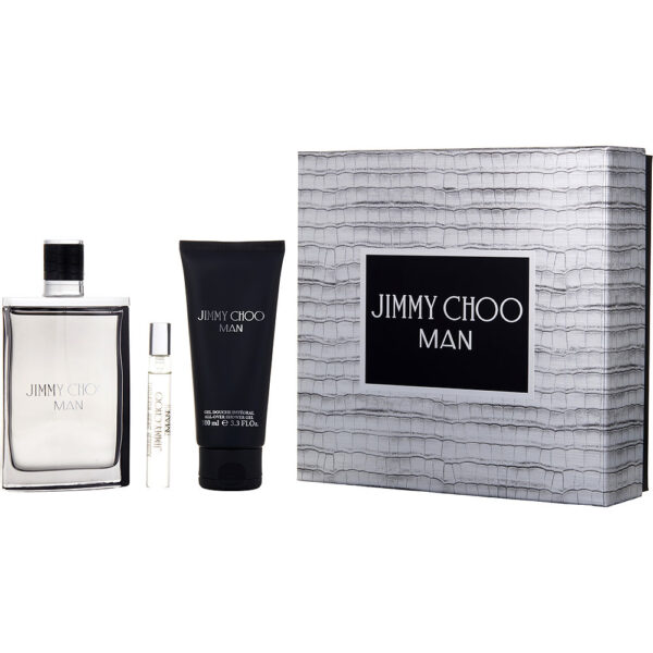 Jimmy Choo by Jimmy Choo EDT Spray 3.3 oz Gift Set for Men