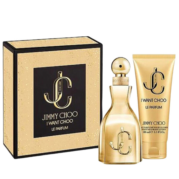 Jimmy Choo I Want Choo Le and Body Lotion Parfum for Women – 2 oz