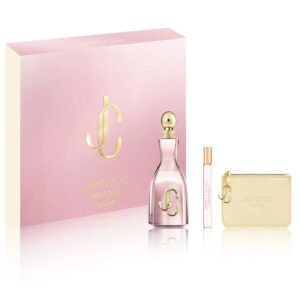 Jimmy Choo I Want Choo with Love & + Pouch Eau de Parfum for Women – 3.3 oz