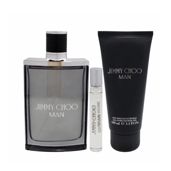 Jimmy Choo Man 3 piece v2 Eau de Toilette for Men – 3 piece gift set - v2