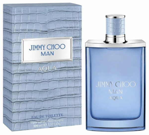 Jimmy Choo Man Aqua Eau de Toilette for Men – 3.3 oz