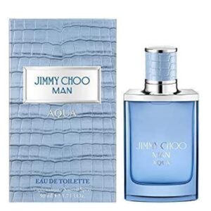 Jimmy Choo Man Aqua Eau de Toilette for Men – 1.7 oz