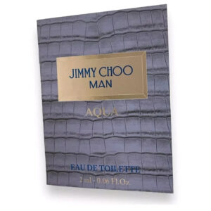 Jimmy Choo Man Aqua Eau de Toilette for Men – 0.06 oz