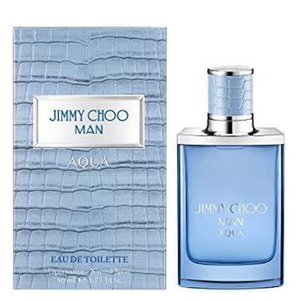Jimmy Choo Man Aqua Eau de Toilette for Men – 1.7 oz