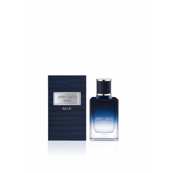 Jimmy Choo Man Blue Eau de Toilette for Men – 1.0 oz