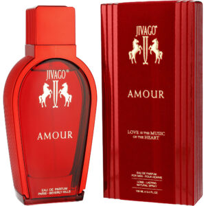 Jivago Amour Eau de Parfum for Men – 3.4 oz