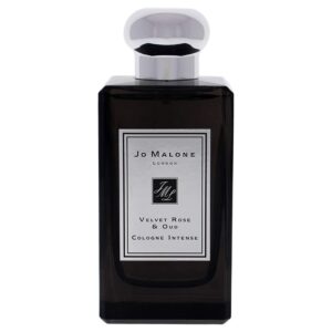 Jo Malone London Jo Malone Velvet Rose & Oud Intense Eau de Cologne for Unisex – 3.4 oz
