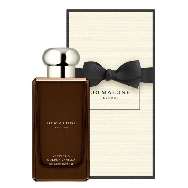Jo Malone Vetiver & Golden Vanilla Intense Eau de Cologne for Unisex – 3.4 oz