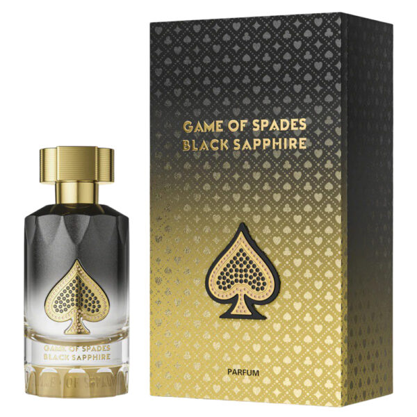 Jo Milano Game of Spades Black Sapphire Parfum for Men – 3 oz