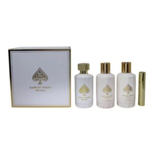 Jo Milano Game Of Spades Royale PARFUM SPRAY 3.4 OZ Gift Set for UNISEX