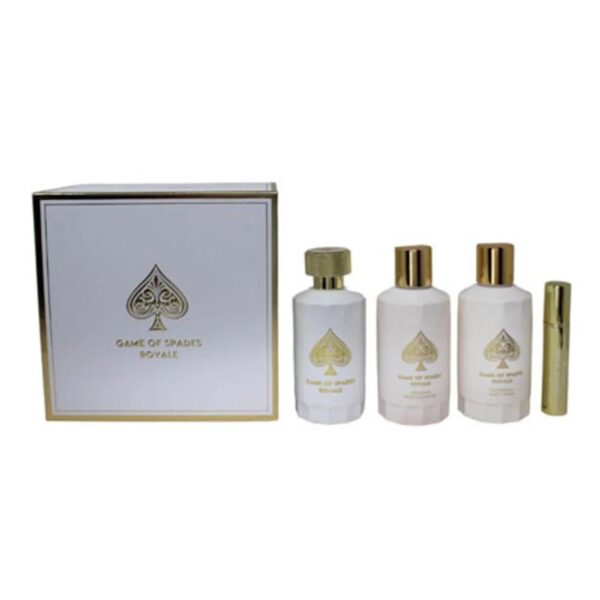Jo Milano Game Of Spades Royale PARFUM SPRAY 3.4 OZ Gift Set for UNISEX