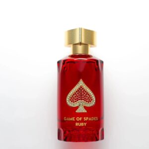 Jo Milano Game of Spades Ruby Parfum for Men – 3 oz