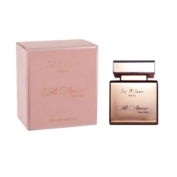 Jo Milano Mi Amour Rose Gold Eau de Parfum for Women – 3.4 oz