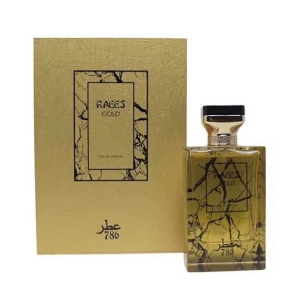 Jo Milano Raees Gold Eau de Parfum for Men – 3.4 oz