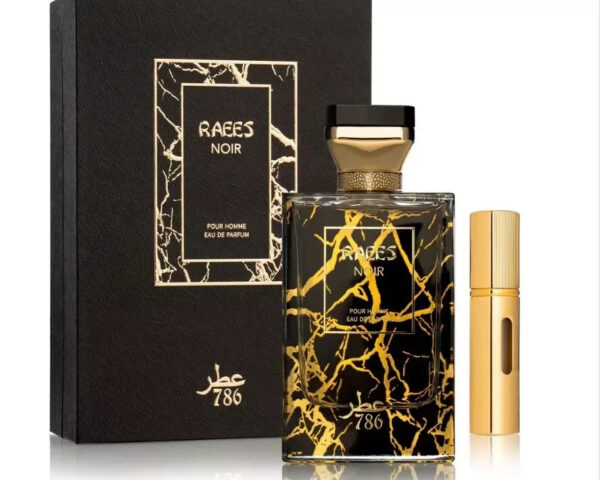 Jo Milano Raees Noir Eau de Parfum for Men – 3.4 oz