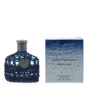 John Varvatos Artisan Blu Eau de Toilette for Men – 2.5 oz