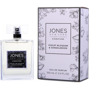 Jones New York Jones Ny Violet Blossom & Sandalwood Eau de Parfum for Women – 3.4 oz