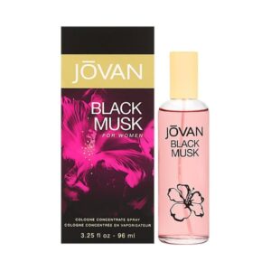 Jovan Black Musk Perfume for Women - Cologne Concentrate Spray