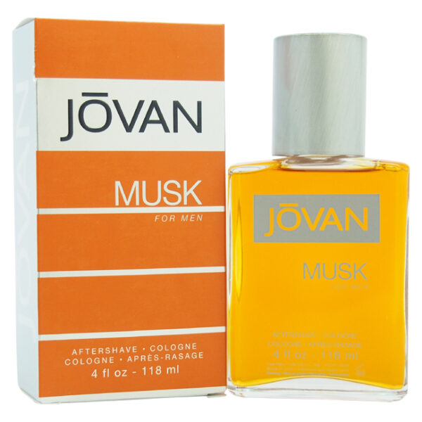 Jovan Musk After Shave Cologne for Men – 4 oz