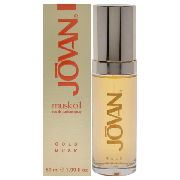 Jovan Musk Oil Gold Eau de Parfum for Women – 1.99 oz