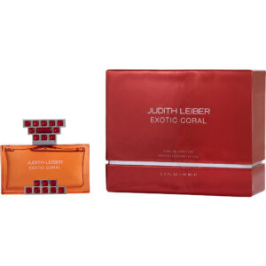 Judith Leiber Exotic Coral Eau de Parfum for Women – 1.3 oz