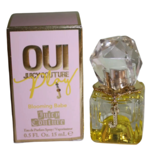 Juicy Couture Oui Play Blooming Babe Eau de Parfum for Women – 0.5 oz