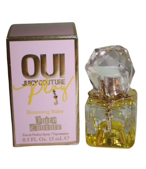 Juicy Couture Oui Play Blooming Babe Eau de Parfum for Women – 0.5 oz